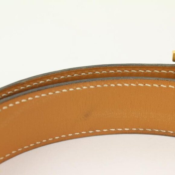 Hermès Black x Brown 24mm Reversible H Logo Belt main image 8